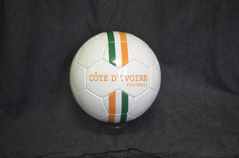 Cote D'Ivoire stripes football